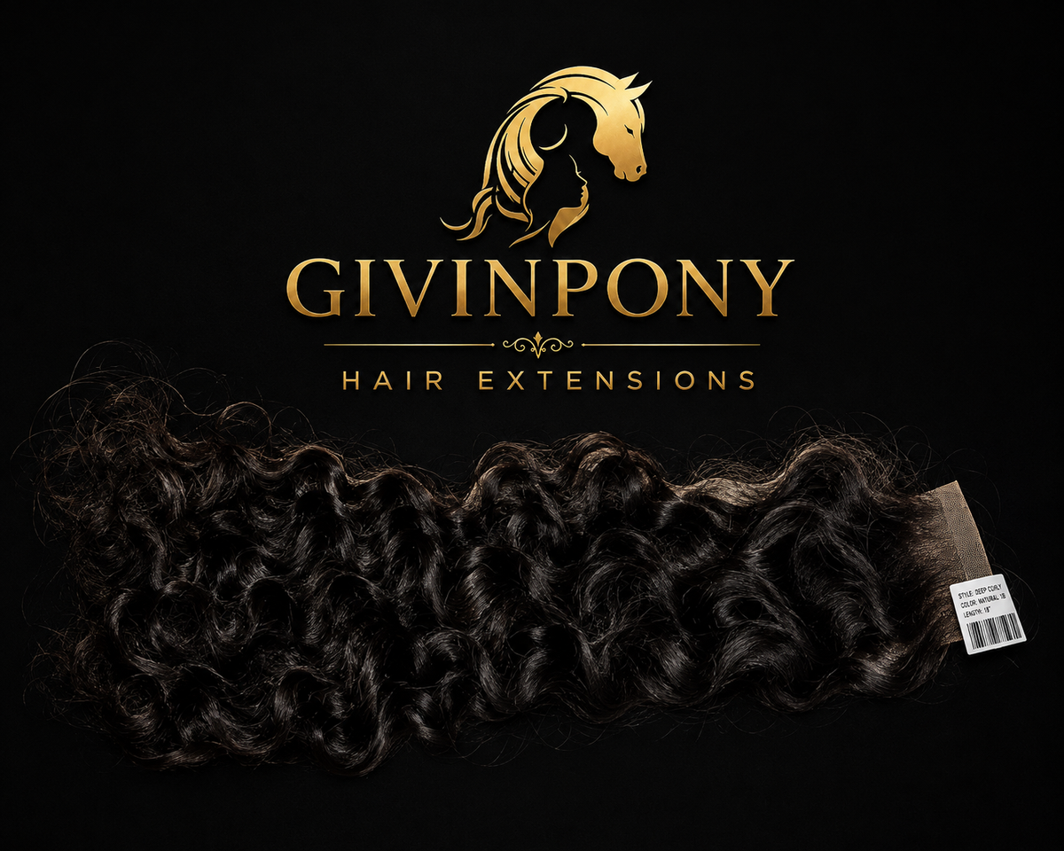 Raw indian deep wave 2x6 closure
