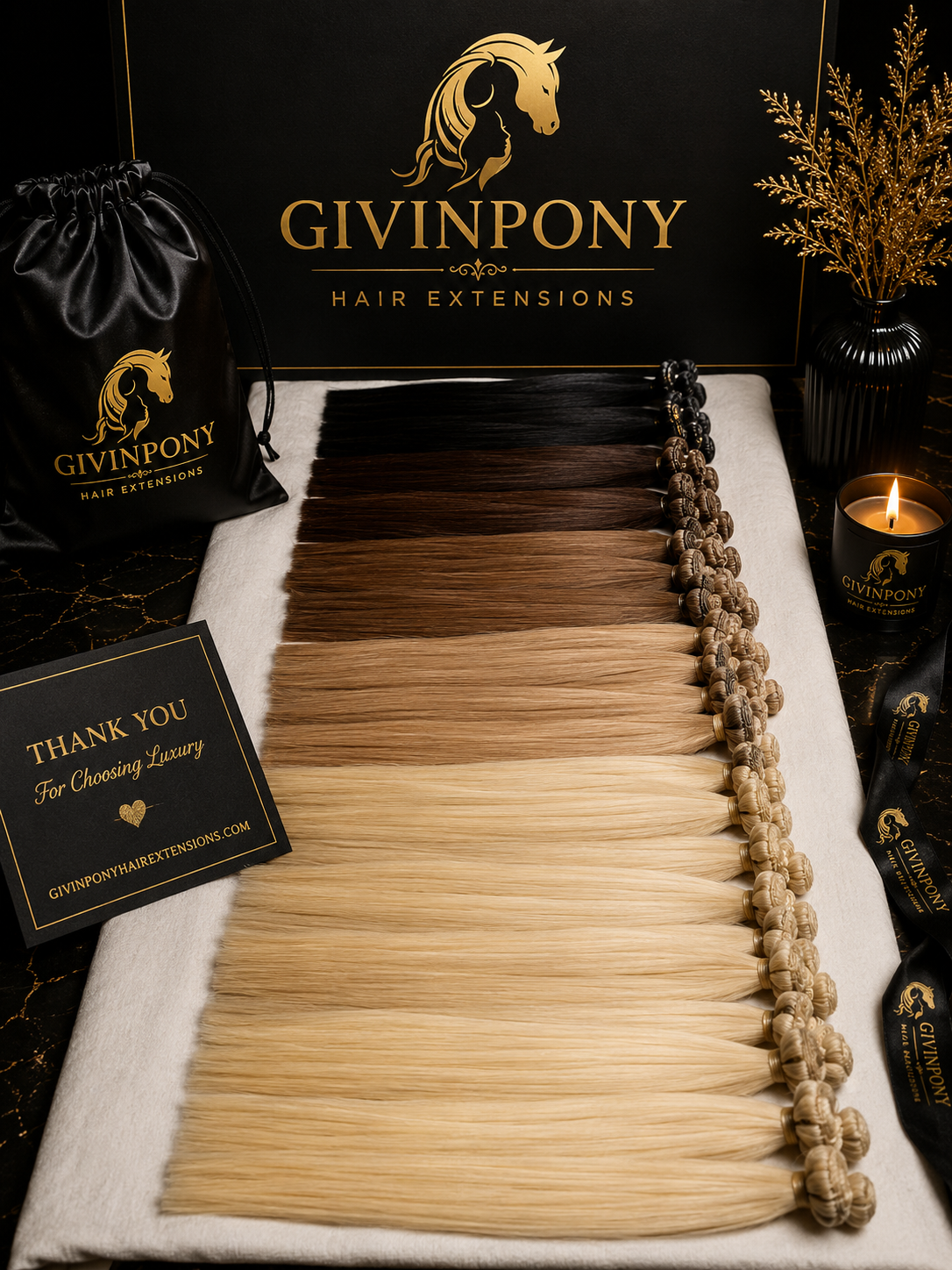 Bone straight 613 Vietnamese raw extensions (Mixed Length)