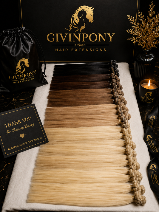 Bone straight 613 Vietnamese raw extensions (Mixed Length)