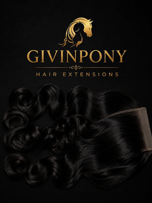 Raw indian loose wave 2x6 closure