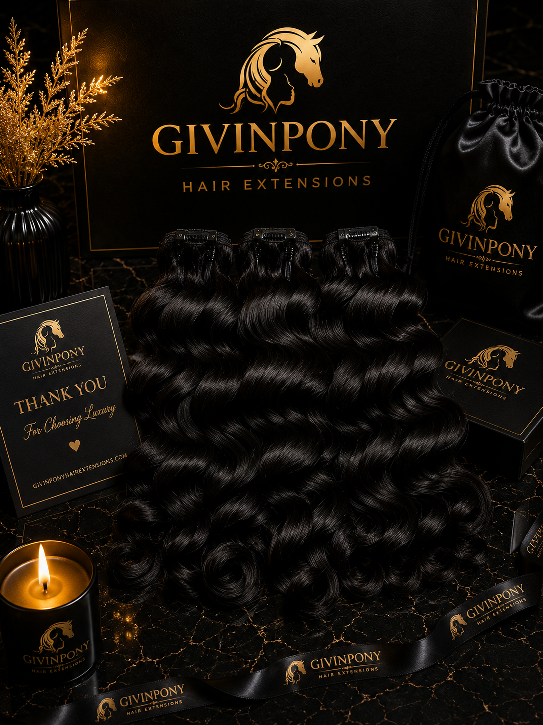 Loose wave raw indian extensions ( Mixed Length )