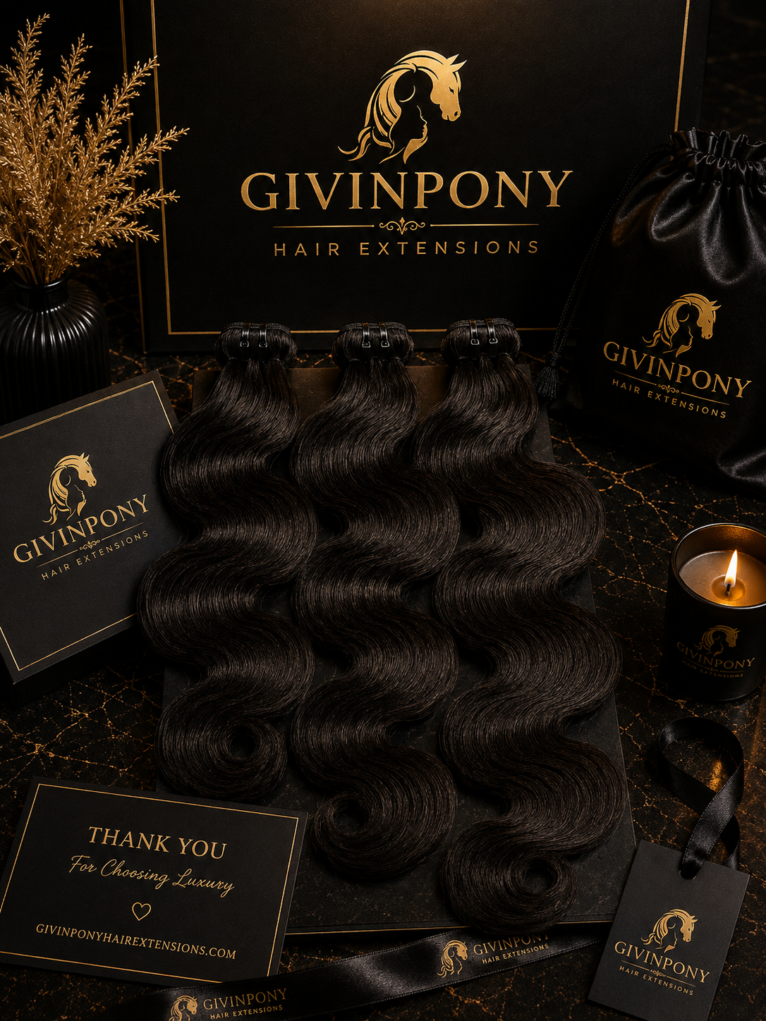 Body wave raw indian extensions ( Same Length )